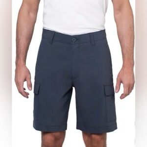 Wearfirst Mens Classic Fit Stretch Lightweight Cargo Short